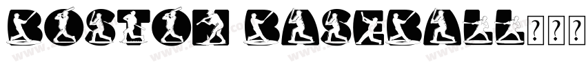 Boston Baseball字体转换